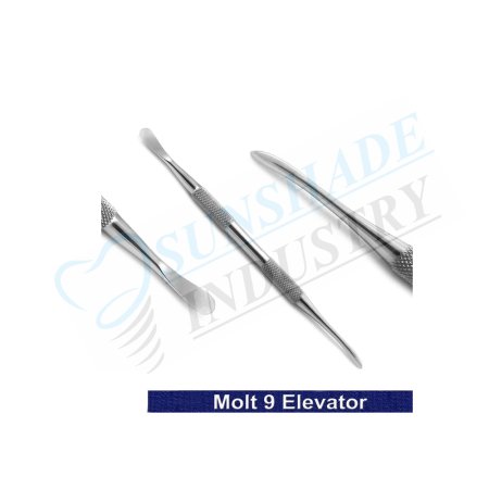  Dental Periosteal Molt 9 Elevator – Sinus Lift & Gingival Tissue Surgical Instrument